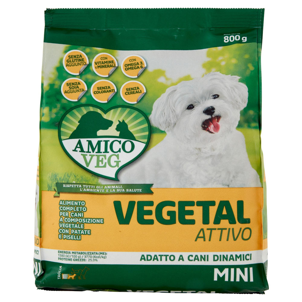 SECCO CANE CROCCHETTE ATTIVO VEGETAL AMICO VEG 800 G - 7