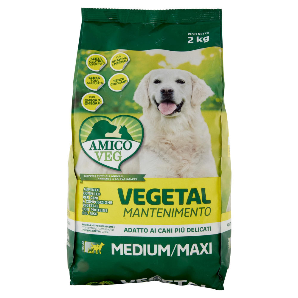 SECCO CANE CROCCHETTE MANTENIMENTO VEGETAL AMICO VEG 2 KG - 7