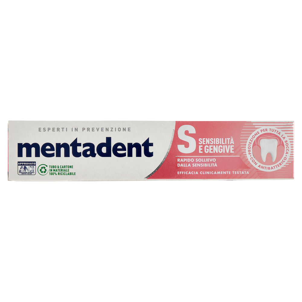 Dentifricio mentadent sensitive ml75