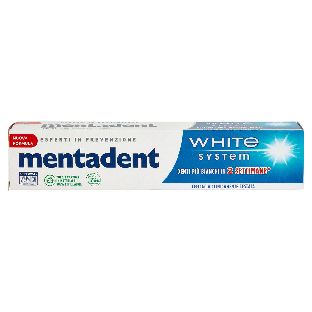 DENTIFRICIO MENTADENT WHITE SYSTEM ML75 - 2