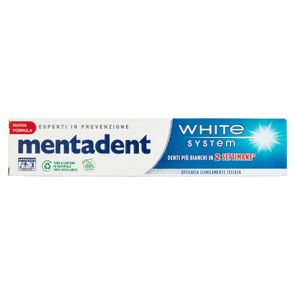 DENTIFRICIO MENTADENT WHITE SYSTEM ML75 - 5