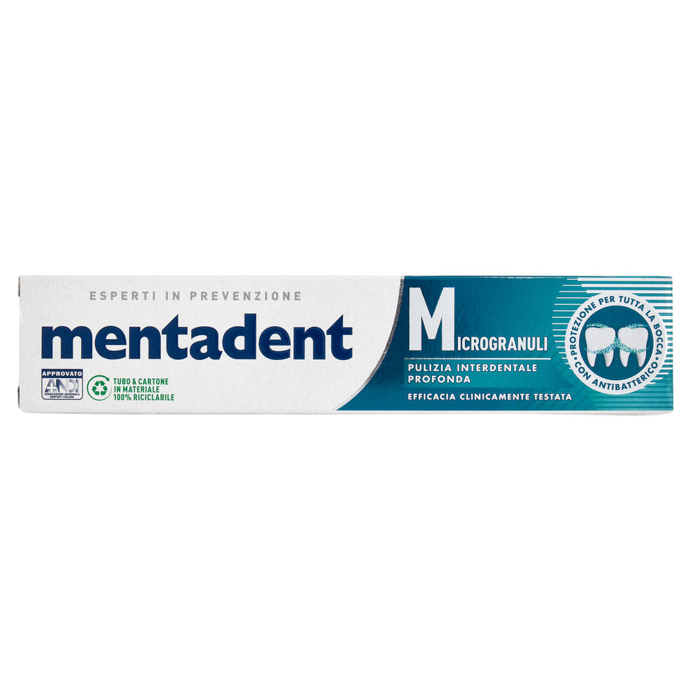 Dentifricio mentadent microgranuli ml 75