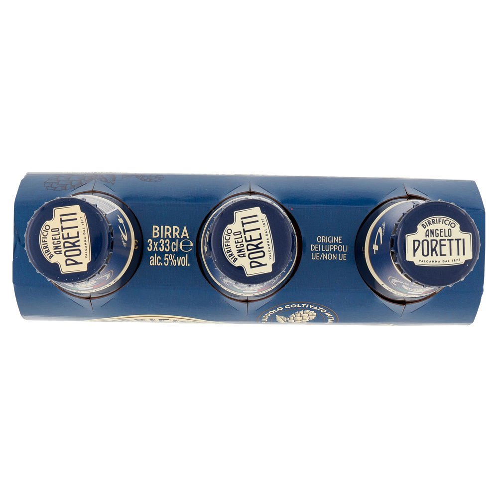 BIRRA BIRRIFICIO ANGELO PORETTI 4 LUPPOLI ITALIANO 5 GRADI BTG CLUSTER ML330X3 - 7