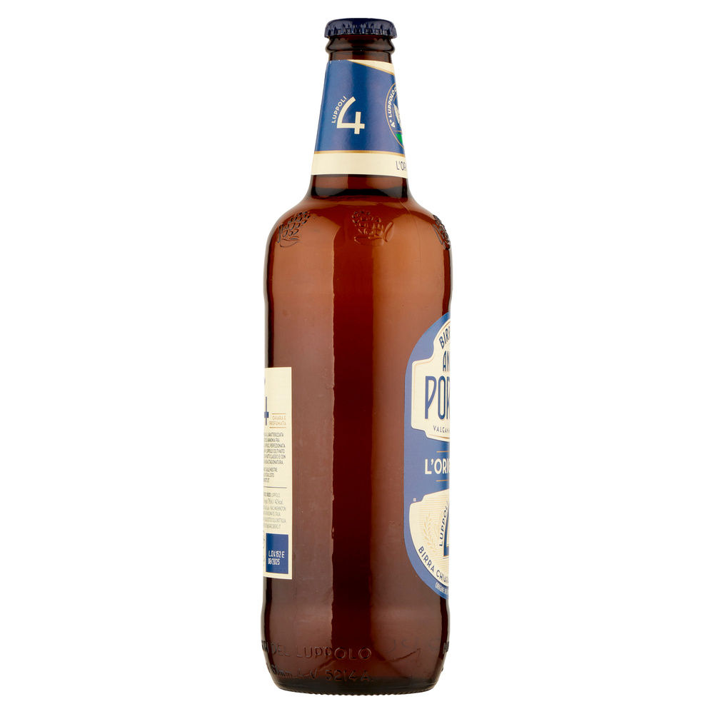 BIRRA BIRRIFICIO ANGELO PORETTI 4 LUPPOLI ITALIANO 5 GRADI BOTTIGLIA ML 660 - 4