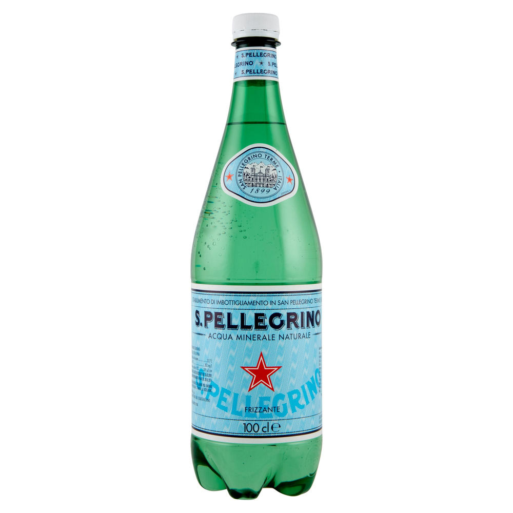 Acqua frizzante sanpellegrino pet l 1