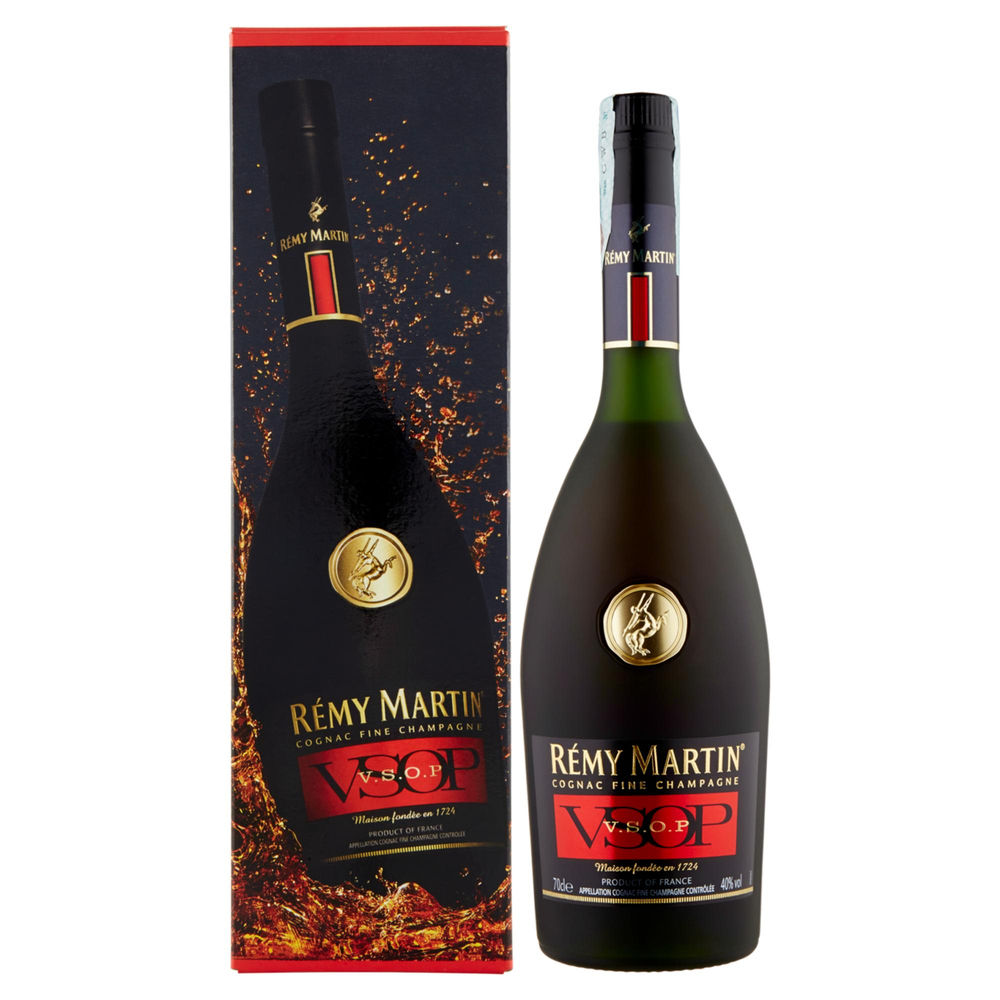 Cognac remy martin v.s.o.p. frosted 40 gradi bottiglia ml 700