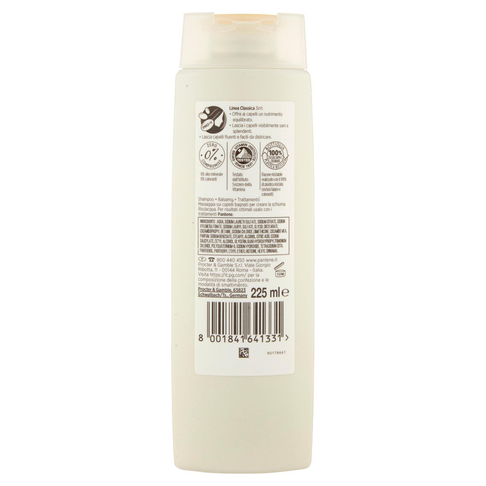 SHAMPOO PANTENE 3IN1 CLASSICO ML225 - 1