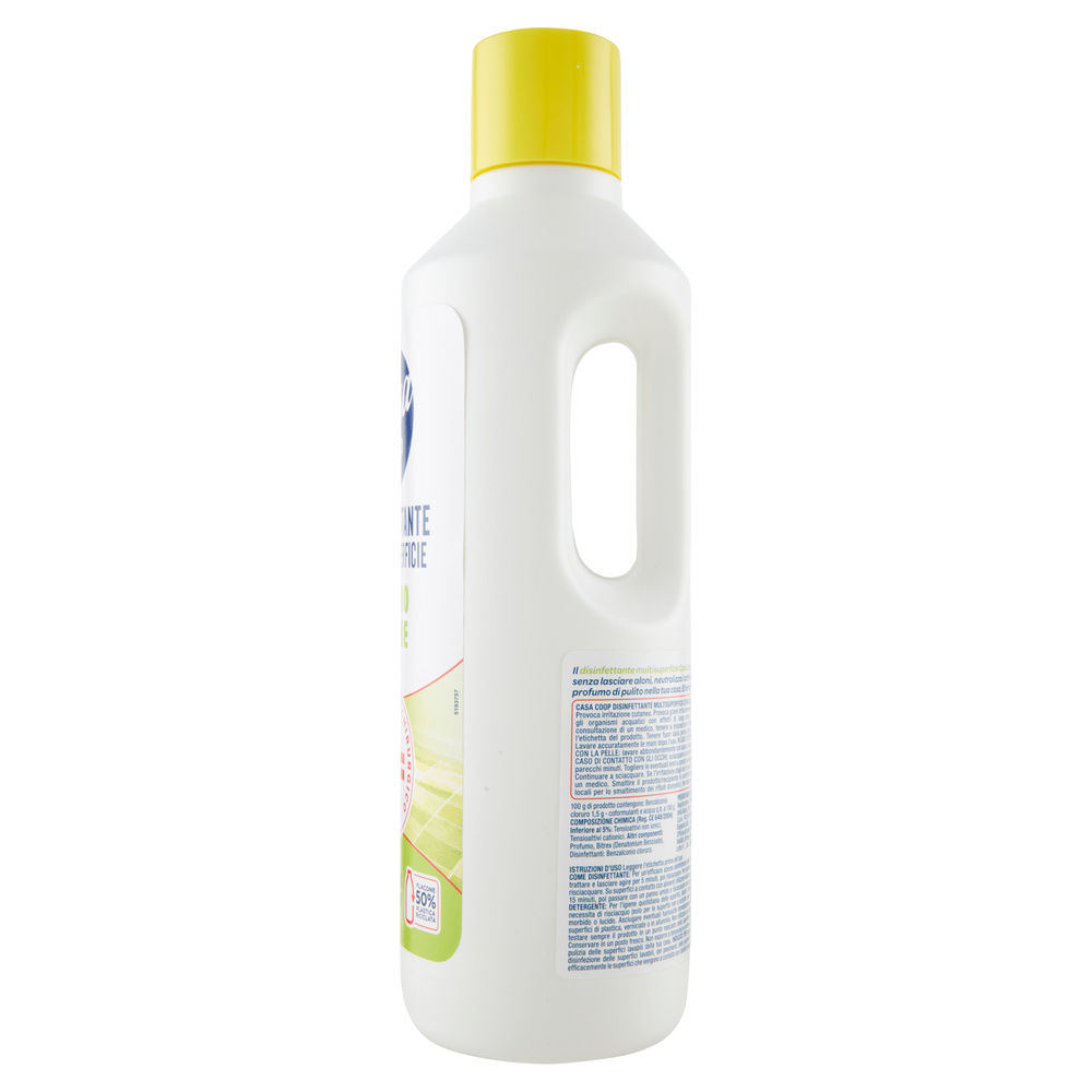 DISINFETTANTE MULTIUSPERFICIE PMC COOP CASA CEDRO E LIME L 1 - 6