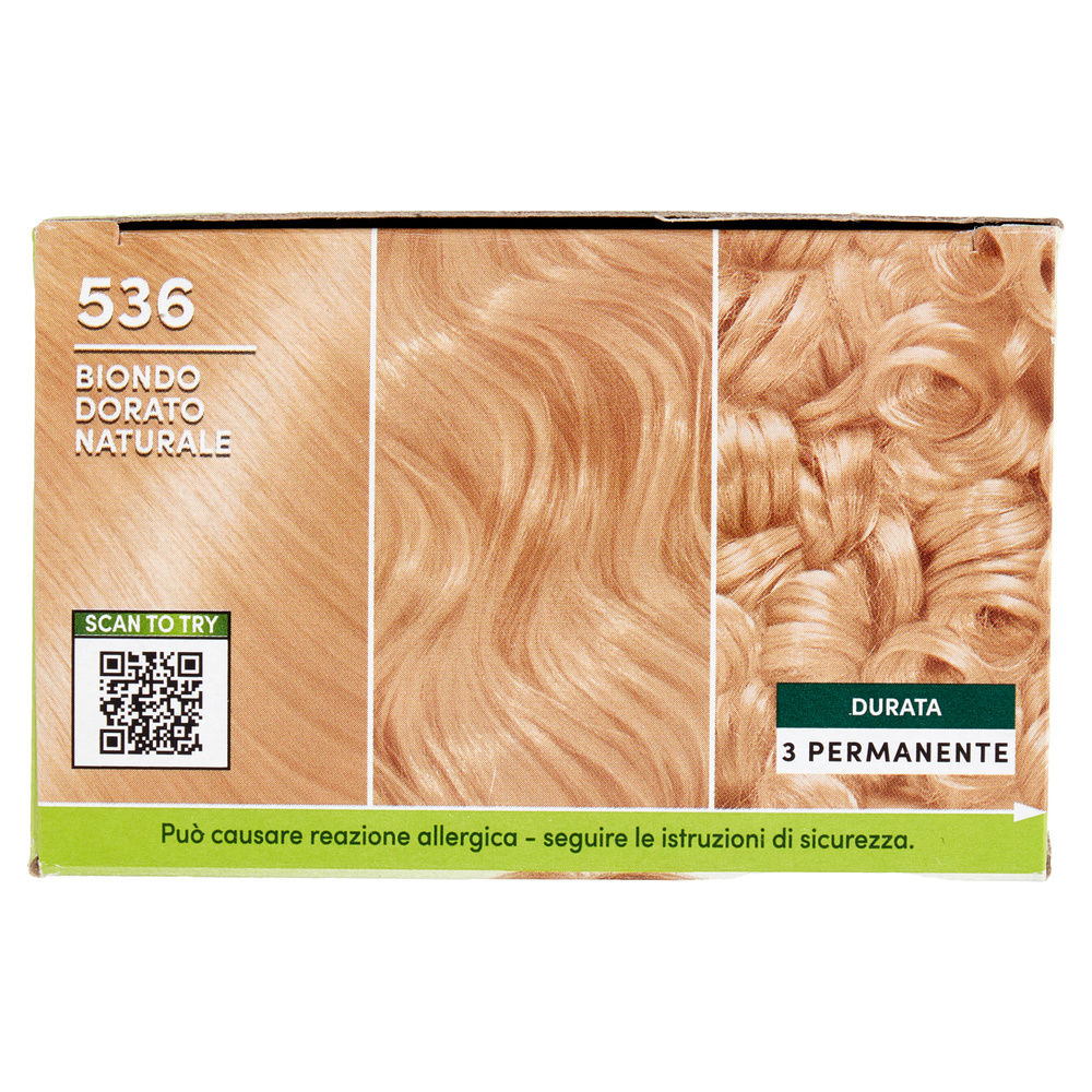 COLORAZIONE SCHWARZKOPF NATURAL & EASY 536 BIONDO DORATO NATURALE PZ 1 - 4