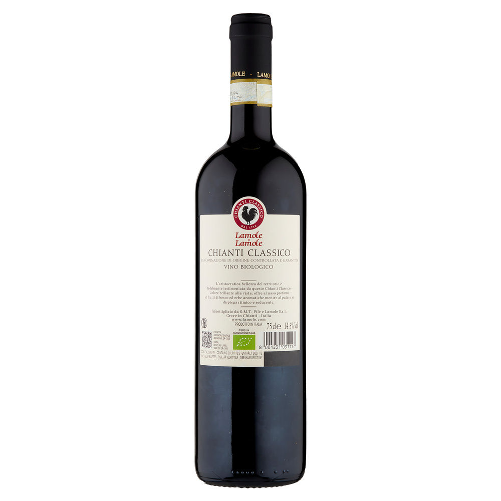 CHIANTI CLASSICO DOCG LAMOLE DI LAMOLE  ML.750 - 1