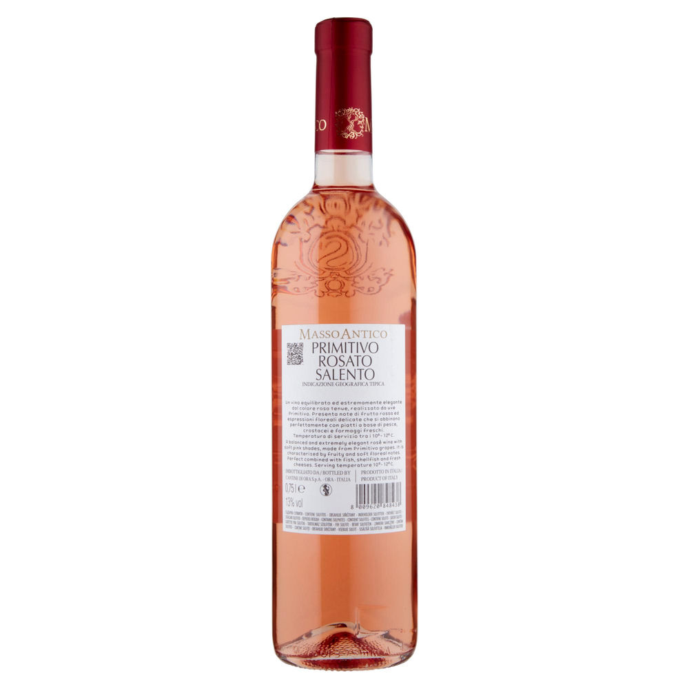 VINO PRIMITIVO ROSE M.ANTICO ML750 - 1