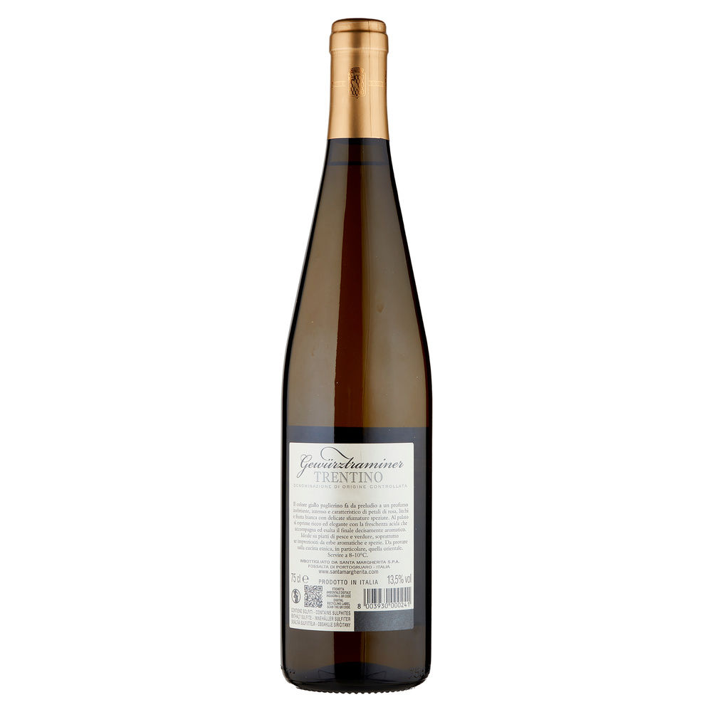 GEWURZTRAMINER TRENTINO DOC SANTA MARGHERITA ML 750 - 1