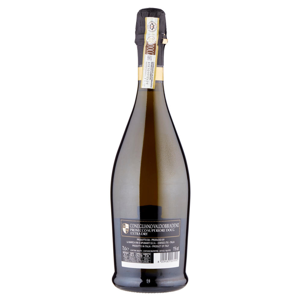 SPUMANTE PROSECCO SUPERIORE DOC CONEGLIANO VALDOBB.TORRI DELLA MARCA ML 750 - 1