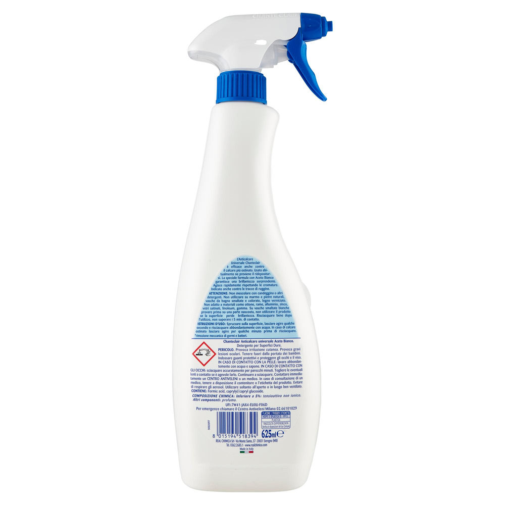 ANTICALCARE CHANTECLAIR CON ACETO BIANCO ML 625 - 1
