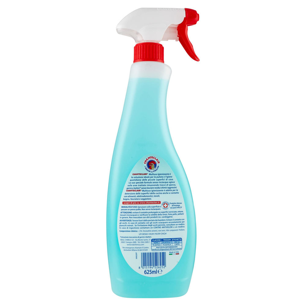 IGIENIZZANTE SPRAY MULTIUSO CHANTECLAIR ML 625 - 1