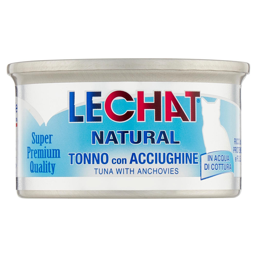 UMIDO GATTO SFILACCETTI TONNO/ALICI LECHAT NATURAL GR 80 - 0