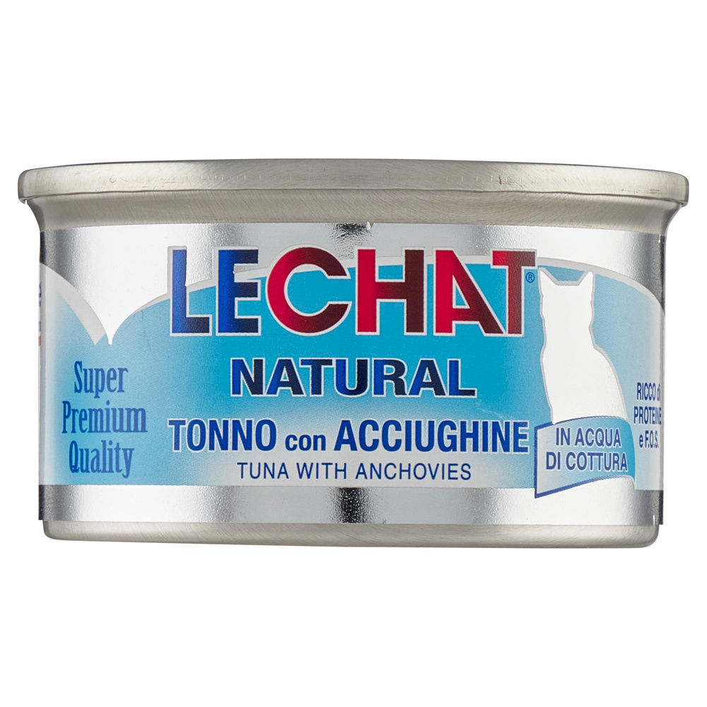 UMIDO GATTO SFILACCETTI TONNO/ALICI LECHAT NATURAL GR 80 - 3
