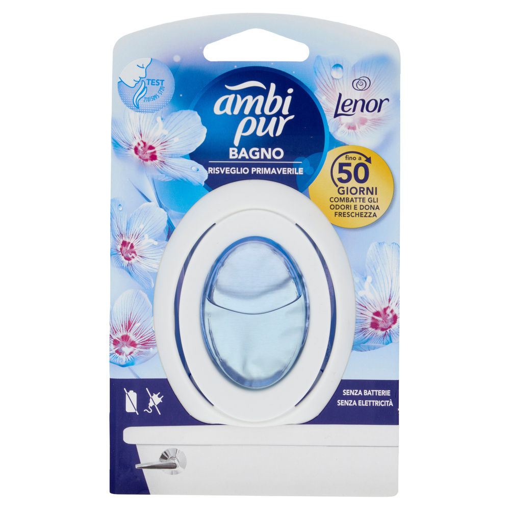 DEODORANTE BAGNO AMBI PUR LENOR RISVEGLIO PRIMAVERILE PZ 1 - 5