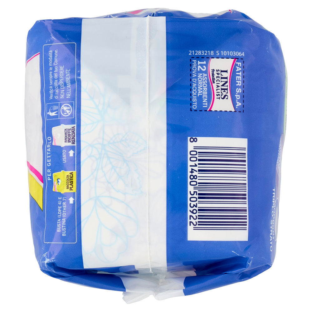 ASSORBENTI PER INCONTINENZA LINES SPECIALIST PROTECTION NORMAL PZ.12 - 2