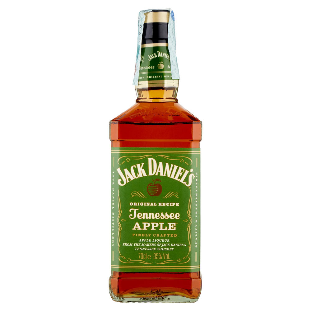 WHISKEY JACK DANIEL'S TENNESSEE APPLE 35 GRADI BOTTIGLIA ML 700 - 1