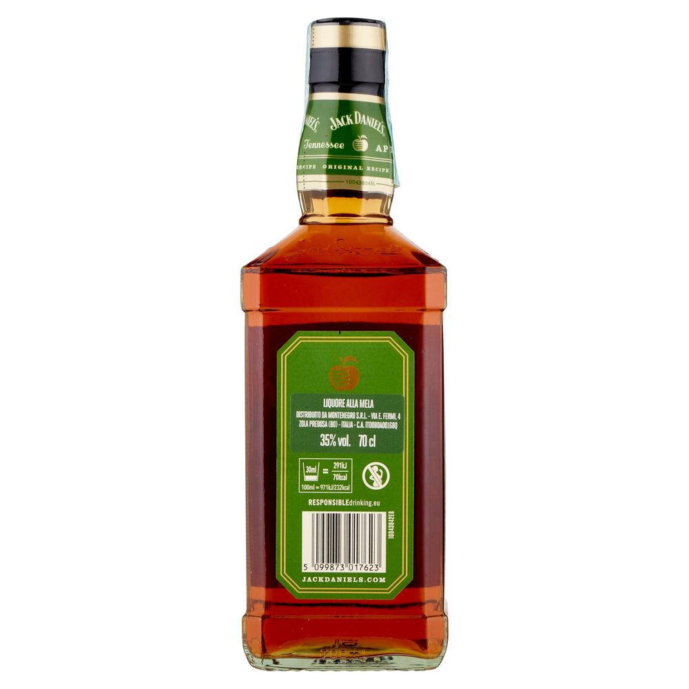WHISKEY JACK DANIEL'S TENNESSEE APPLE 35 GRADI BOTTIGLIA ML 700 - 2