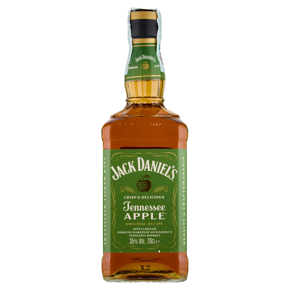 WHISKEY JACK DANIEL'S TENNESSEE APPLE 35 GRADI BOTTIGLIA ML 700 - 13
