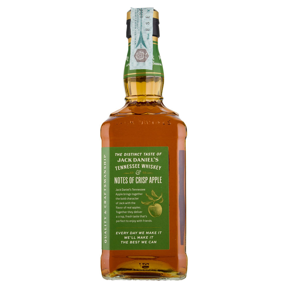 WHISKEY JACK DANIEL'S TENNESSEE APPLE 35 GRADI BOTTIGLIA ML 700 - 10