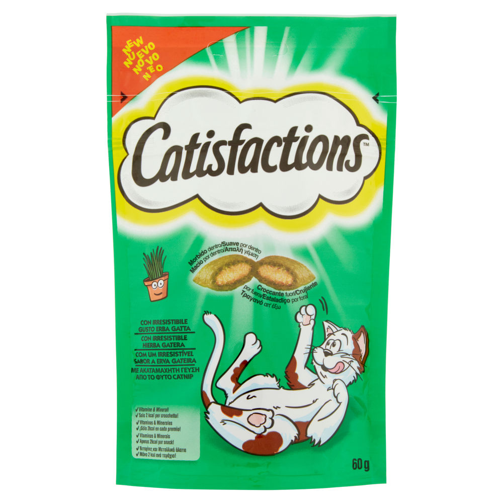 Snack catisfactions erba gatta g 60