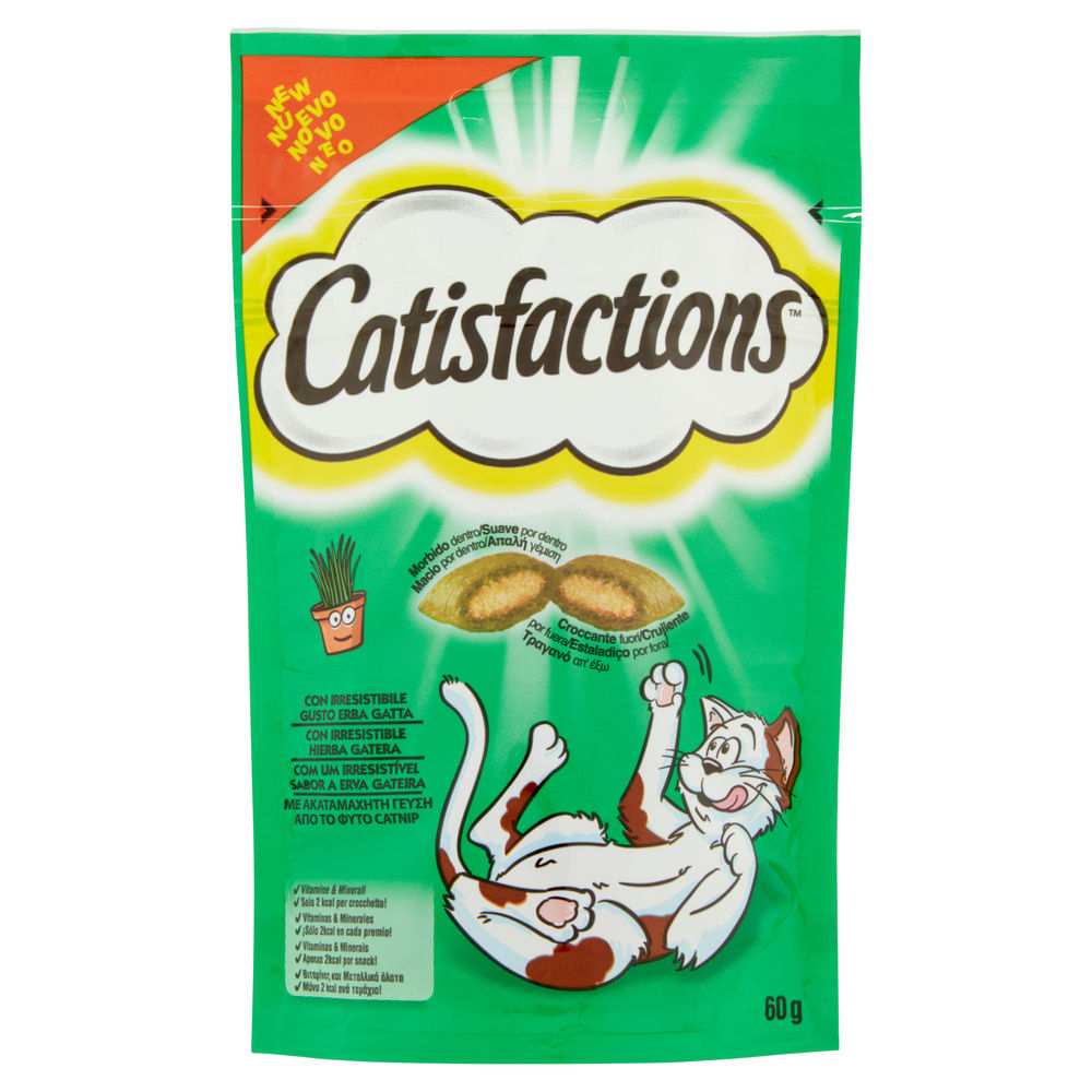 SNACK CATISFACTIONS ERBA GATTA G 60 - 2