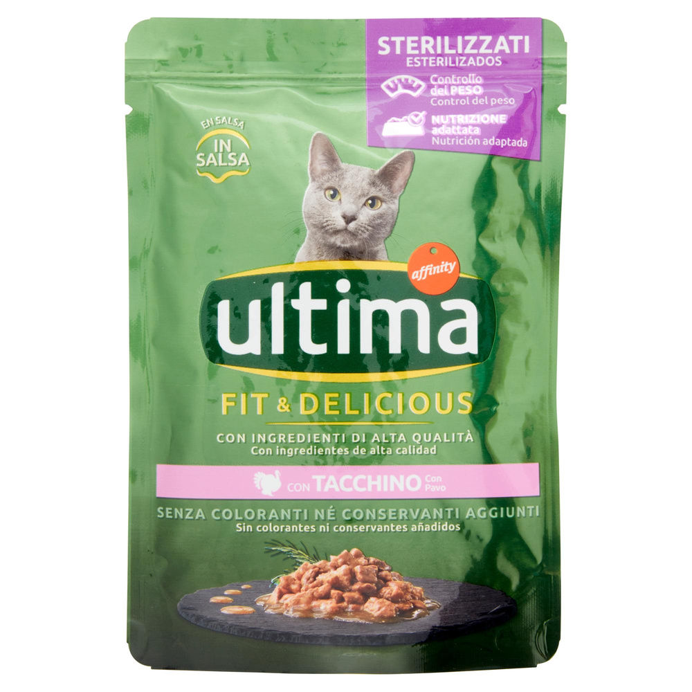 UMIDO CAT WET STERILIZZATO TACCHINO ULTIMA BUSTA G 85 - 5