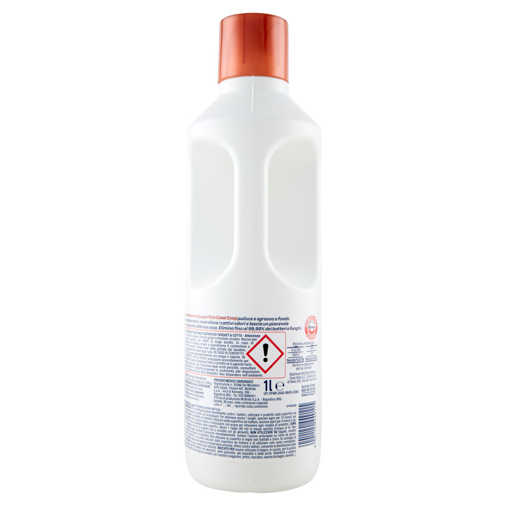 DISINFETTANTE MULTISUPERFICIE SUPERFICI DELICATE PMC COOP CASA L 1 - 1