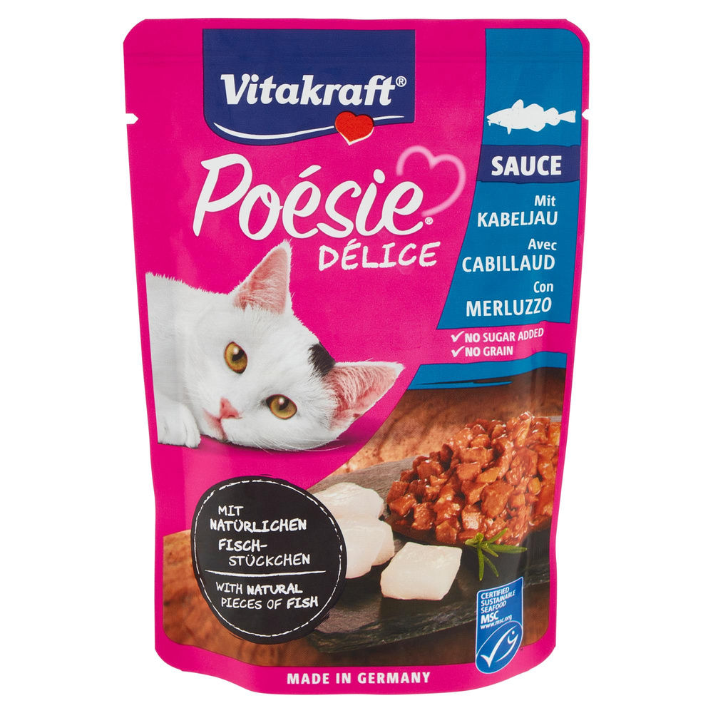 POÉSIE DÉLISAUCE + MERLUZZO I VITAKRAFT BUSTA G.85 - 4