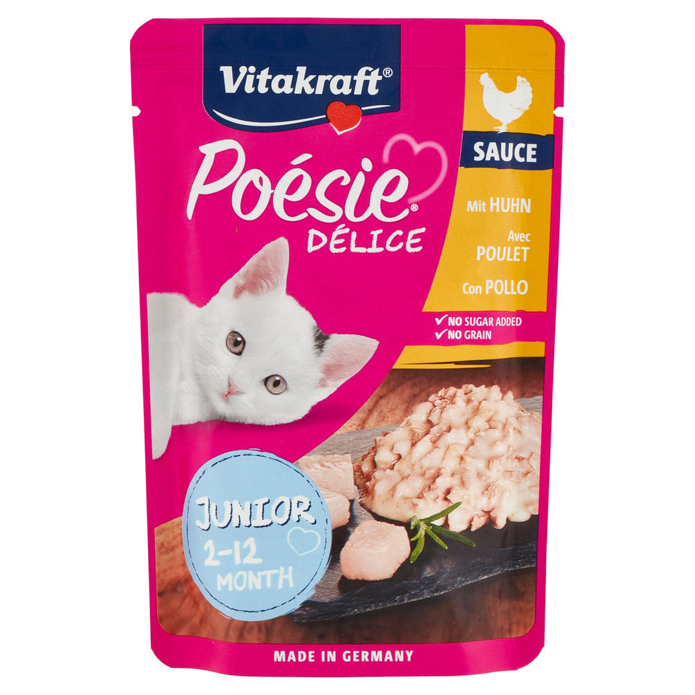 POÉSIE DÉLISAUCE + POLLO JUNIOR I VITAKRAFT BUSTA G.85 - 7
