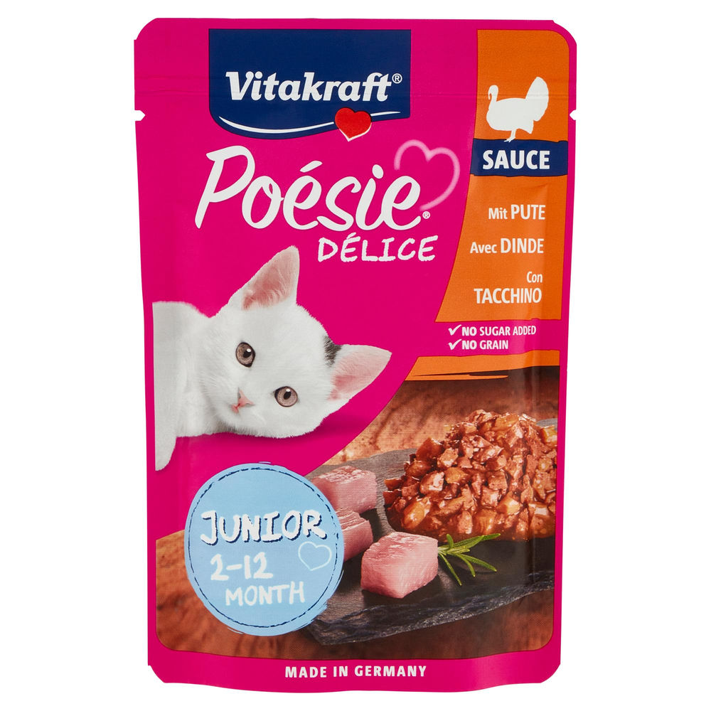 POÉSIE DÉLISAUCE TACCHINO JUNIOR VITAKRAFT BUSTA G.85 - 0