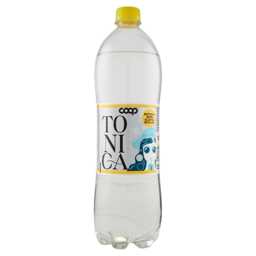 ACQUA TONICA SENZA EDULCORANTI COOP RPET 30% L 1 - 0