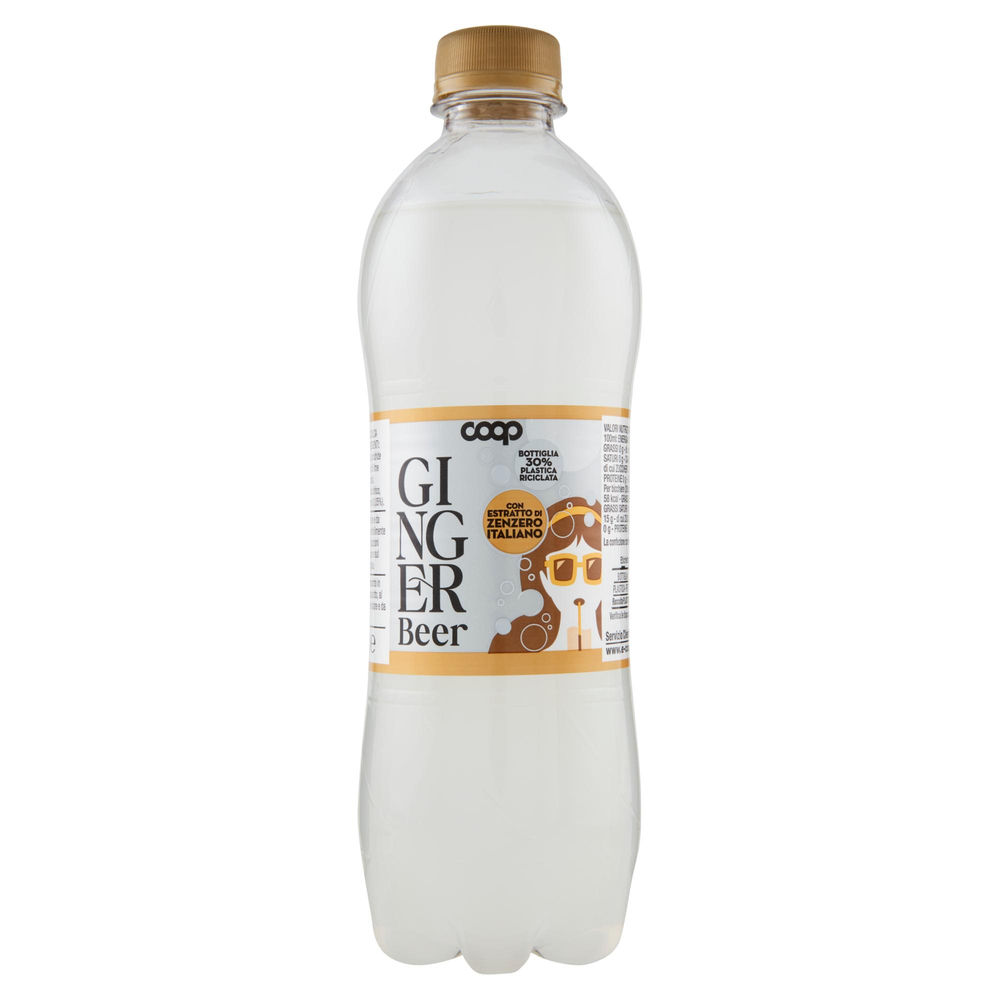 GINGER BEER SENZA EDULCORANTI COOP RPET 30% ML 500 - 0