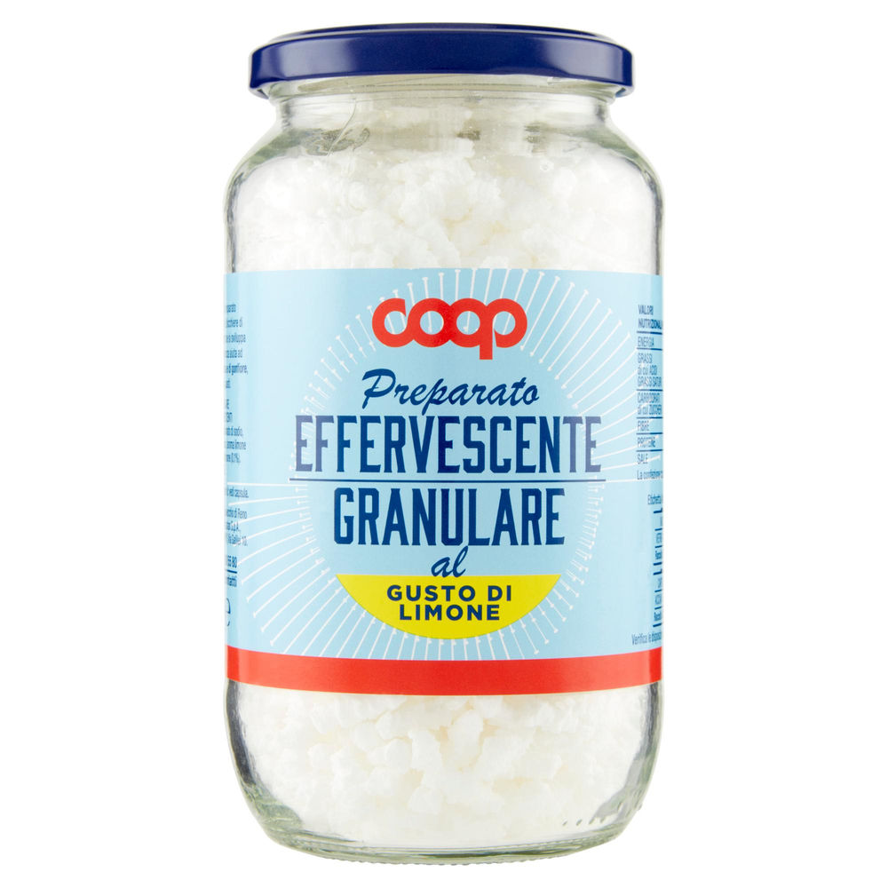 Effervescente naturale in granuli coop vaso vetro g 250