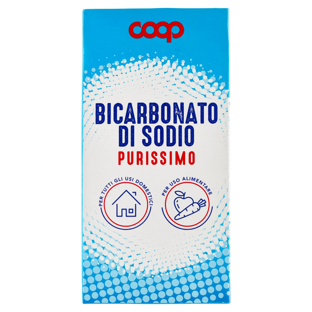 Bicarbonato di sodio purissimo coop scatola g 500