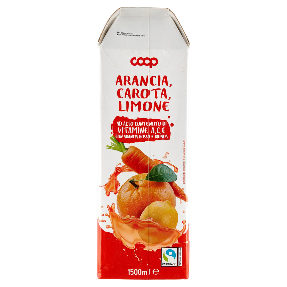SUCCO MULTIVITAMINICO ACE ROSSO FAIRTRADE COOP BRICK TGA L 1,5 - 1