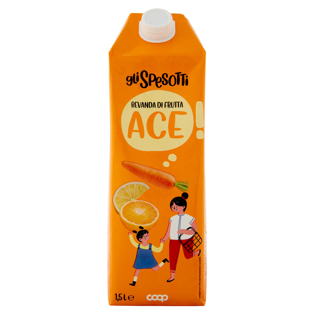 SUCCO MULTIVITAMINICO ACE GLI SPESOTTI COOP BRICK TGA L 1,5 - 0