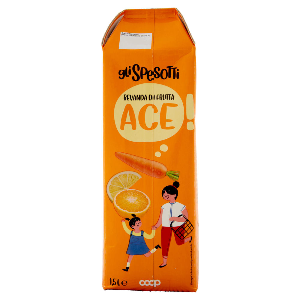 SUCCO MULTIVITAMINICO ACE GLI SPESOTTI COOP BRICK TGA L 1,5 - 1