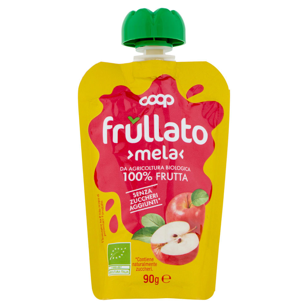 FRULLATO 100% MELA BIOLOGICO COOP DOY-PACK ML 90 - 9