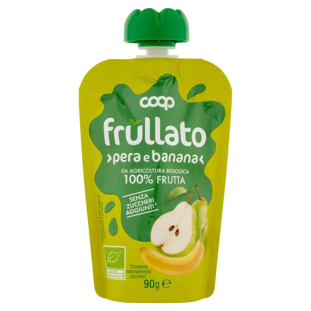 FRULLATO 100% PERA-BANANA BIOLOGICO COOP DOY-PACK ML 90 - 0