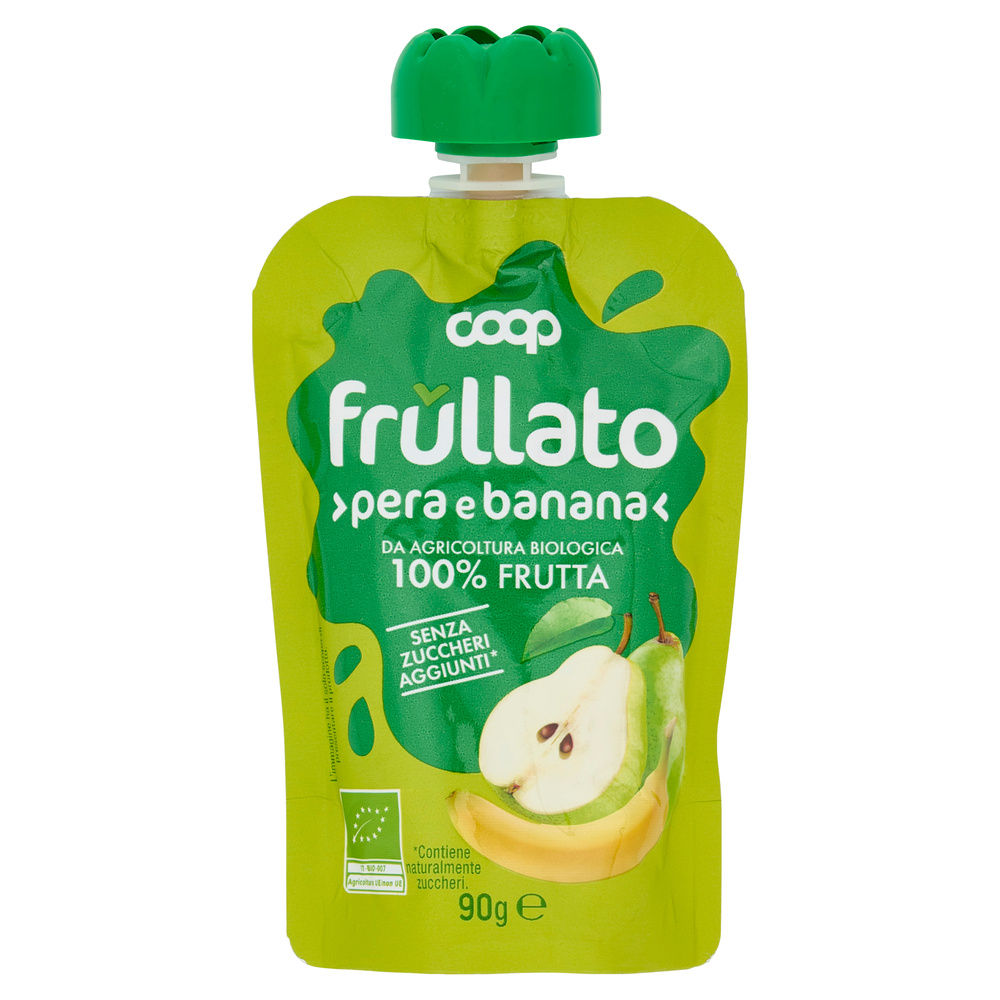 FRULLATO 100% PERA-BANANA BIOLOGICO COOP DOY-PACK ML 90 - 8
