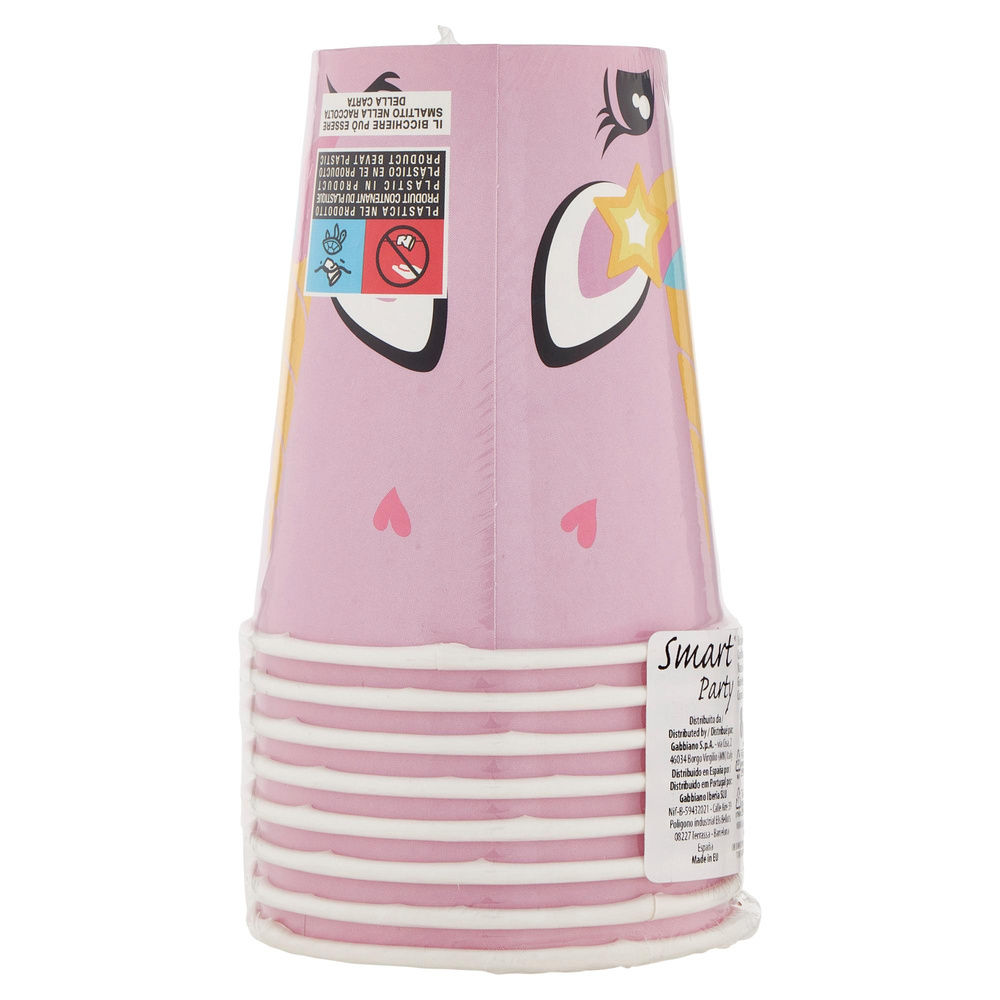 BICCHIERI UNICORN N.CART SMART PZ.8 - 4