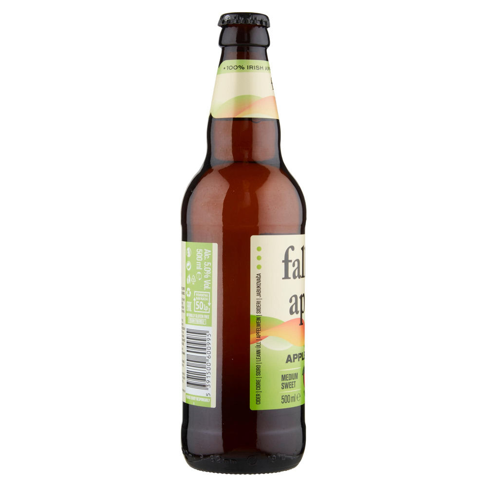 FALLING APPLE CIDER MEDIUM GRAVITY 5 GRADI BOTTIGLIA ML 500 - 5