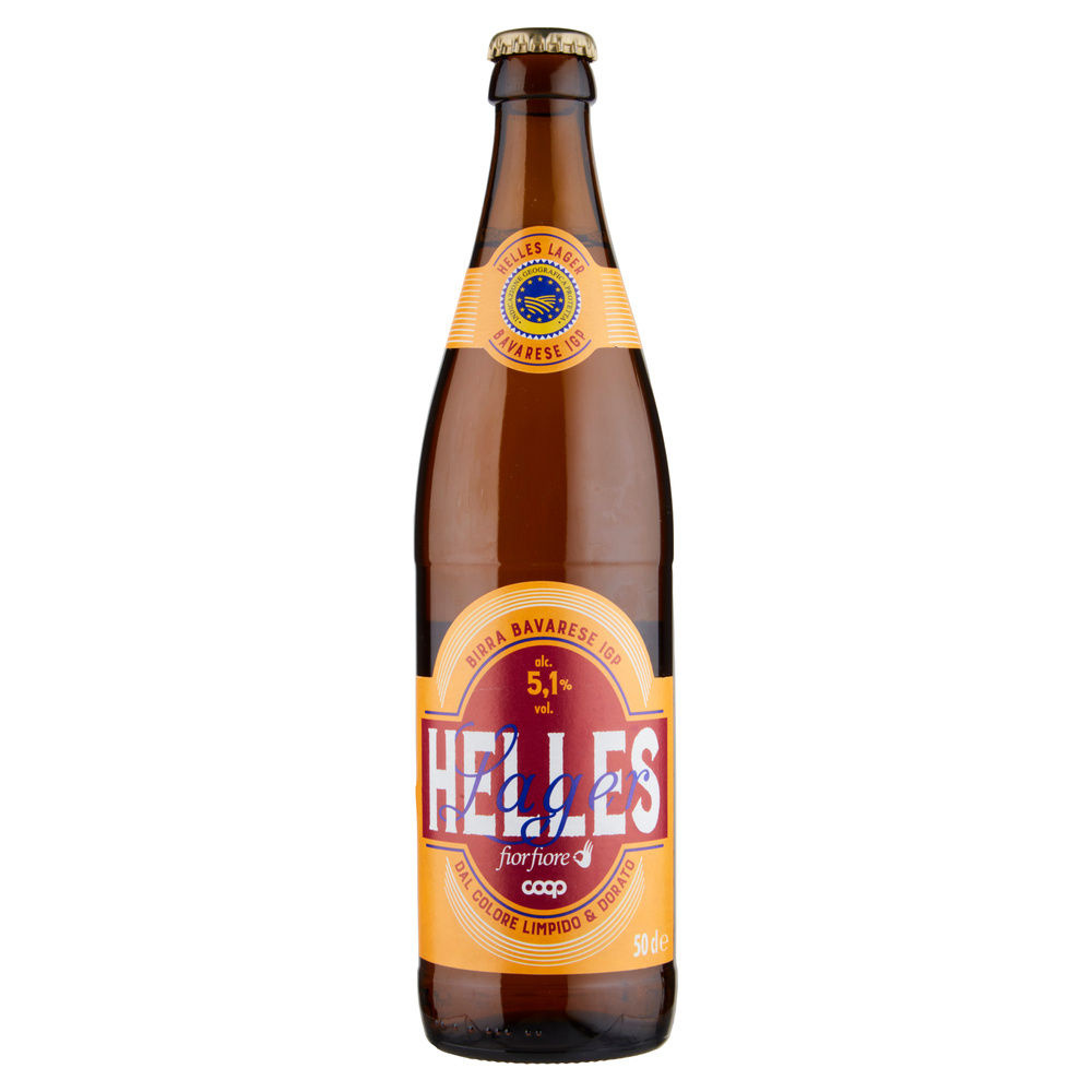 BIRRA HELLES IGP FIORFIORE COOP 5,2 GRADI BOTTIGLIA ML 500 - 4