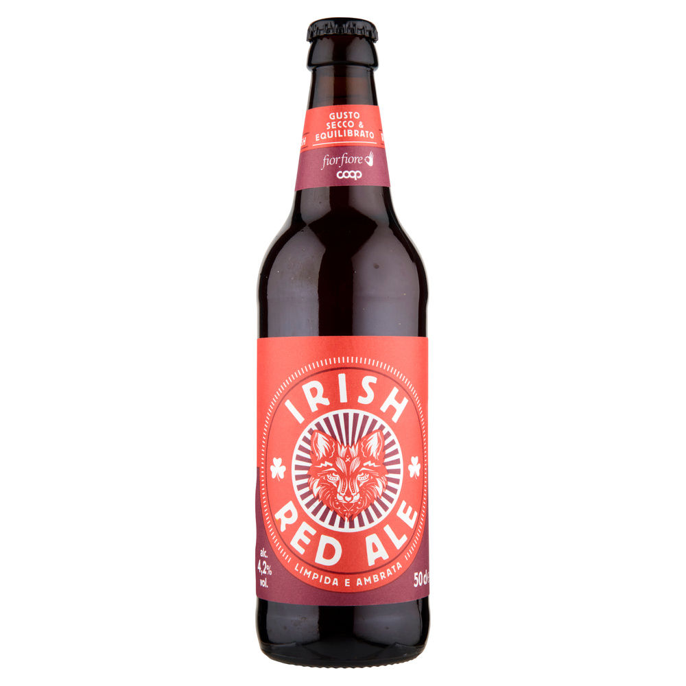 BIRRA IRISH RED ALE FIORFIORE COOP 4,2 GRADI BOTTIGLIA ML 500 - 4