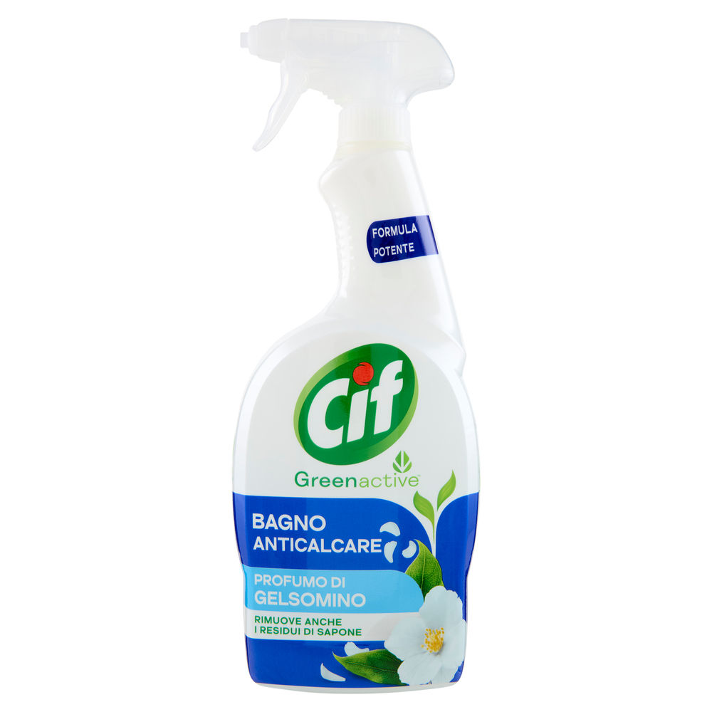 DETERGENTE BAGNO SPRAY CIF GREEN ACTIVE GELSOMINO ML 650 - 0