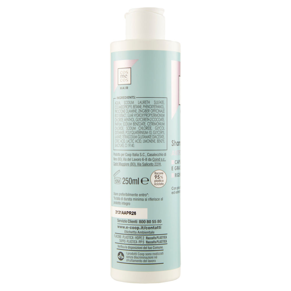 SHAMPOO ANTIFORFORA COSMECOS HAIR COOP ML 250 - 4